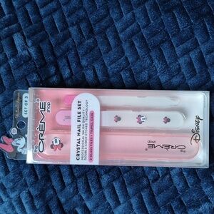 The Creme Shop × Disney Minnie Mouse Set Of 3 Crystal Nail Files! Brand New!